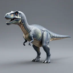 a 3D print model of a dinosaur.
