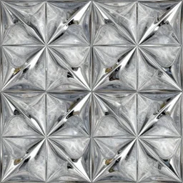 marble + chrome fusion pattern