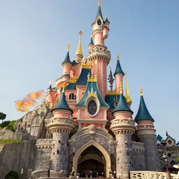 disneyland designed by antoni gaudi, highly detailed, 4 k