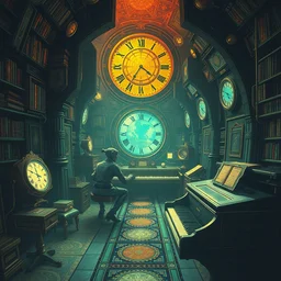 time time time time time time time time moving to the future future future future future glorifying glorifying glorifying the past past past past past past past past, portals!!!!! robots cyborgs streamlined nintendo pokemon vhs cassests clockworks victorian baroque castles books piano, maximalist dreamy abstract retropunk futurepunk clockpunk retro - futurism nostalgiacore