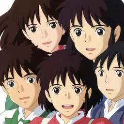 urusei yatsura finely detailed features, closeup at the faces, perfect art, gapmoe yandere grimdark, trending on pixiv fanbox, painted by greg rutkowski makoto shinkai takashi takeuchi studio ghibli, akihiko yoshida