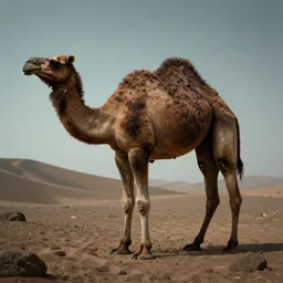 scary camel by interactive art
