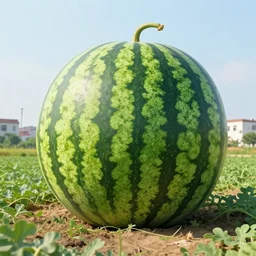 The giant watermelon first appeared in a small town in the middle of nowhere. It was just a normal watermelon, sitting in a field, minding its own business. But then, something strange happened. The watermelon began to grow. And grow. And grow. It kept growing until it was the size of a house. Then, it started moving.