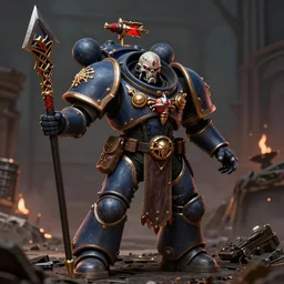 a chaos cultist, warhammer 4 0 k, highly detailed, digital art, sharp focus, ambient lighting, trending on art station