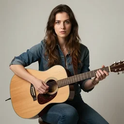 acoustic woman