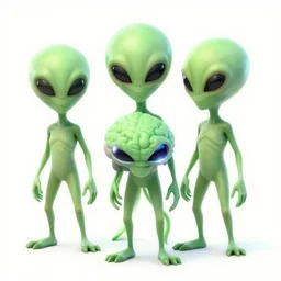 aliens brainsuckers,