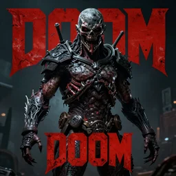beautiful cinematic horror poster, hybrid from Doom and art direction by Darius Zawadzki ;by artgerm; wayne reynolds art station; cinematic quality character render; low angle; ultra high quality model; production quality cinema model;