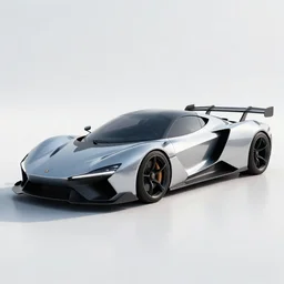 render of futuristic supercar, realistic, photo, clean, detailed