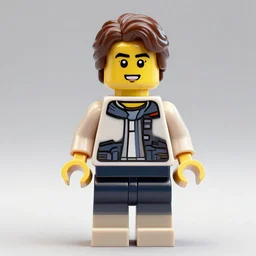 lego figure of george lucas, hyper realistic, 4 k render, unreal engine, detailed