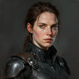 portrait of ellen ripley, serene, intricate, highly detailed, dynamic lighting, digital art, digital painting, artstation, terence nielsen, sharp focus, illustration, art by artgerm and greg rutkowski and moebius, 8 k