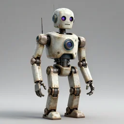 an ancient humanoid robot