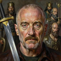 saul goodman of better call saul, face detail by theodore ralli and nasreddine dinet and anders zorn and nikolay makovsky and edwin longsden long, bronze age, sword and sorcery, oil on canvas, masterful intricate artwork, excellent lighting, high detail 8 k