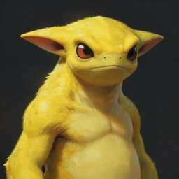 portrait Keetongu bionicle cyclops cyclops cyclops cyclops yellow flat head by Greg Rutkowski