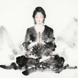 zen, unity of consciousness, ink