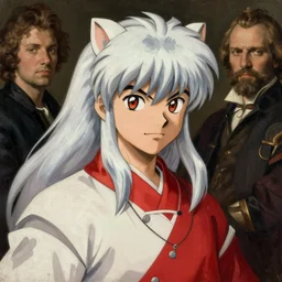 a very detailed and beautiful painting of ichigo kurosaki. rembrandt, courbet, jenny saville, caravaggio. extremely detailed, painterly, trending on artstation