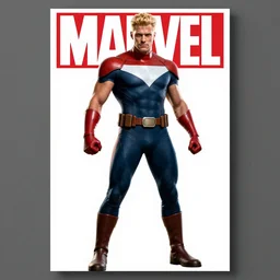 poster of a Comic of a new marvel character .