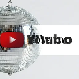 disco youtube banner art