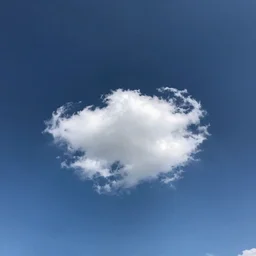 wide angle sky with 0 8 0 virgin mary cloud in center, path tracing, ray tracing