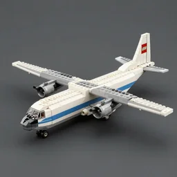 a lego C-130 aircraft