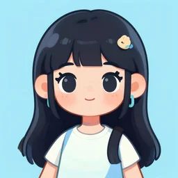 Lofi  girl hyper cute  by Brock Hofer