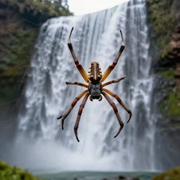 spiders spawwaterfalls snoopaintings photographs