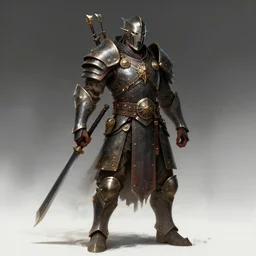 Fallen Warrior, digital art, trending on Artstation