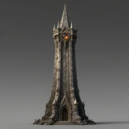 eye of sauron tower, the lord of the rings, octane render, artstation trending