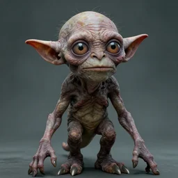 gollum smeagol grotesque, ultra detailed, ultra realistic, by beksinski