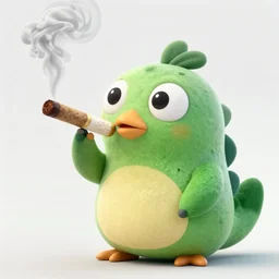 perry the platypus in real life smoking a joint, photorealistic, realistic, 8k, rtx