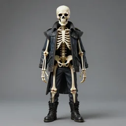 skeleton wearing swag michal karcz