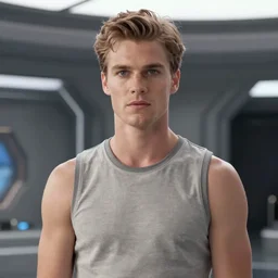 film still of hermes conrad in a live action sci fi movie, 4 k, high quality