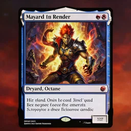 magic the gathering card of a dryard, octane render, artgerm, denis sarazhin, beeple, greg rutkowski, rim light, vibrant colors, highly detailed, dramatic lighting, 8 k, trending on artstation, very coherent
