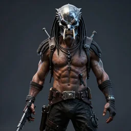 a photo of predator by john mctiernan, octane render, ultra realistic