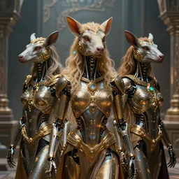 the lost city of atlantis people with animal heads bionic improvements