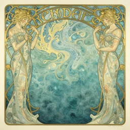 stream of consciousness is a muddle - headed phrase. it is not a stream. it is a pool, a sea, an ocean. art nouveau. masterpiece. magicpunk. josan gonzalez, martine johanna, sean yoro