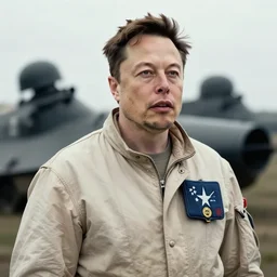 elon musk during the d - day landings