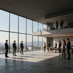 photo environment, penthouse apartment interior : 8 k rtx hdr volume light concept studio matte painting environment digital illustration style, artstation artur tarnowski, mihai muscan, marcin tomalak, marta leydy, marcin stepien, charlotte hughes, zuzanna dabrowa