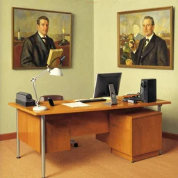 ! dream a 7 0 s prisunic catalog with the indoor office of severance series ( 2 0 2 2 ), painting by gaston bussiere, craig mullins, j. c. leyendecker, in color