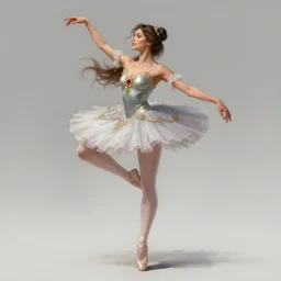 brunette fairy ballerina, d & d, fantasy, highly detailed, digital painting, trending on artstation, concept art, sharp focus, illustration, art by artgem and greg rutkowski and magali villeneuve