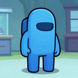 ham as an among us cyan player