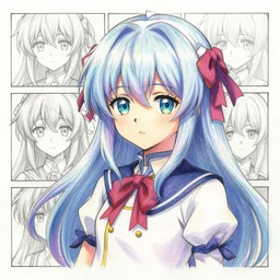 portrait of Remilia Scarlet from Touhou, drawn by WLOP, by Avetetsuya Studios, attractive character, colored sketch anime manga panel, Remilia Scarlet trending on Artstation