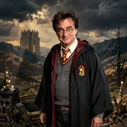 Danny DeVito in the role of Harry Potter