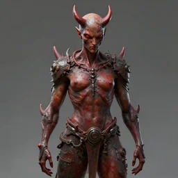 zportre of an adhd psychonautistic tra'de : v'r in shape of zen devil, digital painting, octane render, highly detailed