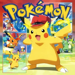 a Pokemon Battle from Pokemon the Movie(2000), Harry Potter(2001) is one of the Pokemon trainers, no comic