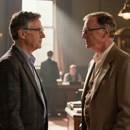 still of walter white meeting dr. emmett brown scene