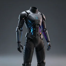 technological clothing with RGB illumination, octane render, photorealistic, 8k post processing, high quality