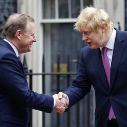 boris johnson shaking hands with mr tumble