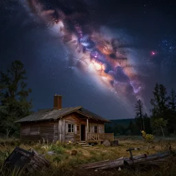 urbex by albert bierstadt, galactic lightpaint landscape, archdaily, wallpaper, highly detailed, trending on artstation.