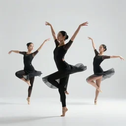 flipbook photos of dancing