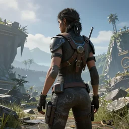 a screenshot of returnal ( ps 5 2 0 2 1 ), a screenshot of dishonored 2 ( ps 4 2 0 1 6 )